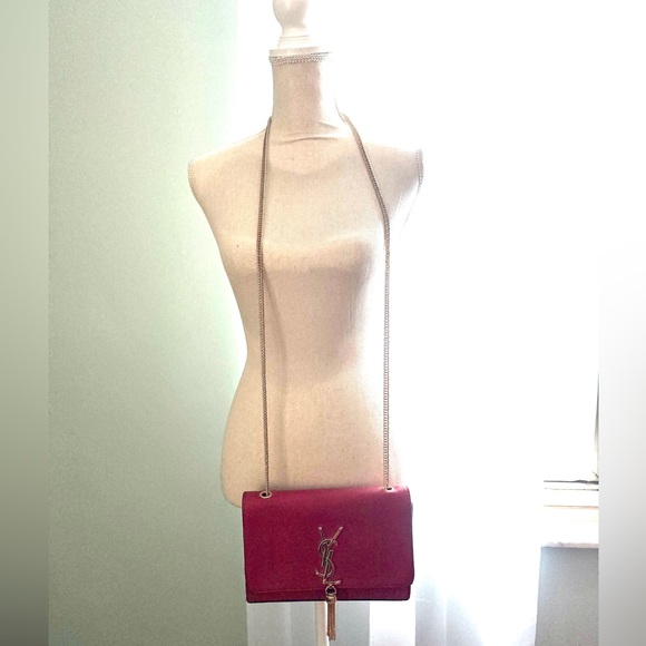 Leather Red Crossbody Purse / NEW! / ✨INSPIRED✨ - Picture 2 of 5